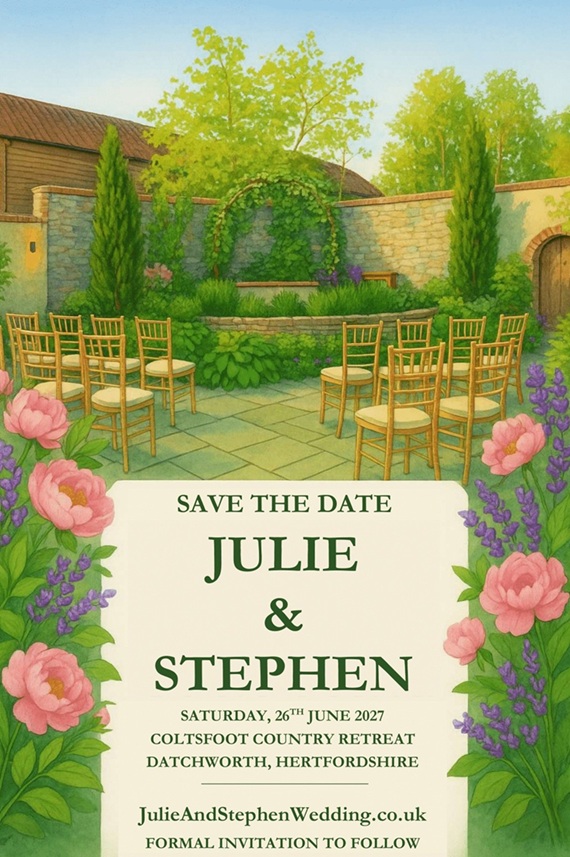 Save the date 26 June 2027
